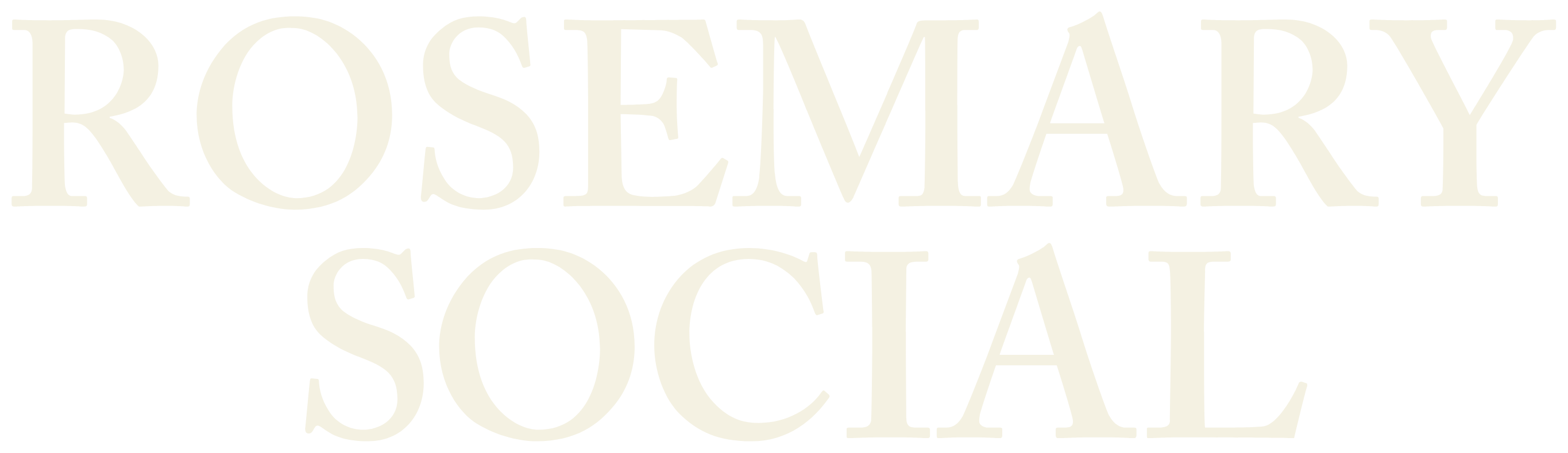 Rosemary Social